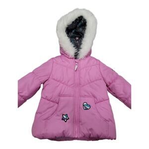 London Fog Hooded Puffer Jacket